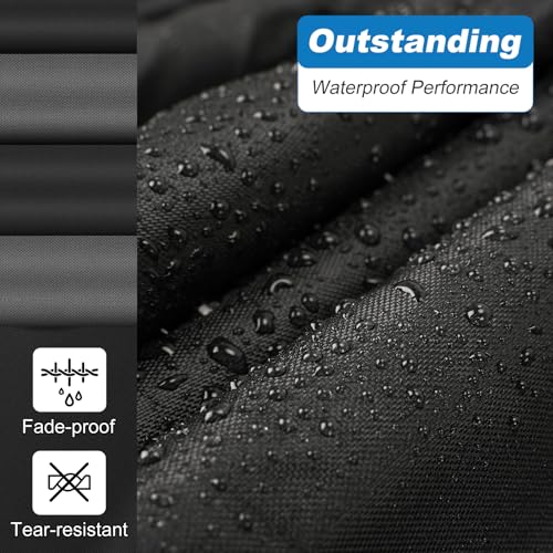 QUNSUNUS Car Cover for Lincoln Town 1981-2012, Waterproof Car Covers with Cotton Lining, All Weather Town Cover with Straps and Zipper for Wind, Sun and Dust Protection - color: for Lincoln Town 1981-2012