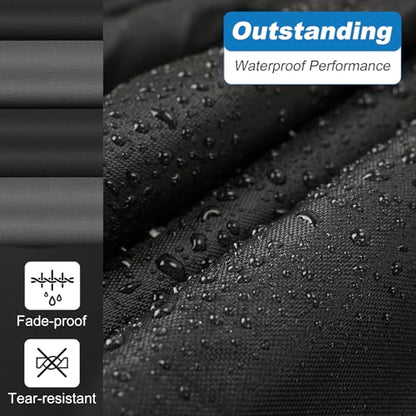 QUNSUNUS Car Cover for Lincoln Town 1981-2012, Waterproof Car Covers with Cotton Lining, All Weather Town Cover with Straps and Zipper for Wind, Sun and Dust Protection - color: for Lincoln Town 1981-2012