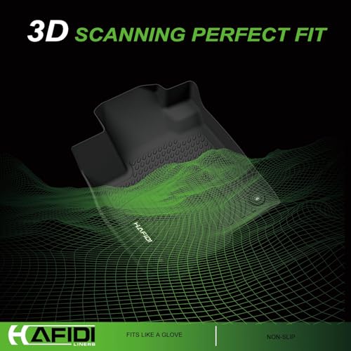 HAFIDI® Floor Mats Fit for Mercedes-Benz ML 2012-2019 All Weather Protection TPE Car Floor Liners, Fits 1st & 2nd Row Full Set Custom Accessories, Black - style: 41) For Benz ML 12-19 Floor Mats