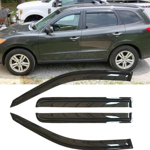 4pcs Original Shatterproof Rainproof Side Window Wind Deflectors for Buick Enclave 18-24,Tape On Rain Guard Sets,Window Visors for Cars,Car Accessories,Vent Deflector for 2018-2024 Buick Enclave 94828 - size: for 2018-2021 Buick Enclave