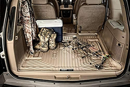 Husky Liners Weatherbeater Cargo Liner | Fits 2018-2024 Ford Expedition Max, 2018-2024 Lincoln Navigator L Reserve/Select (Behind 3rd Seat) | 1-pc Black - 23441