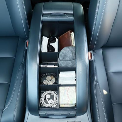 Vehicle OCD - Center Console Organizer for Toyota Highlander (2014-2019) - Made in USA - SLX109 - size: Highlander 2014-2019