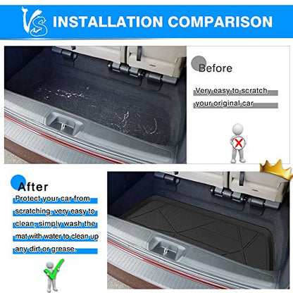 Cartist Cargo Liner Fits for Honda Odyssey 2018-2026, All Weather Trunk Mat for Odyssey Accessories, Heavy Duty Car Mats, Car Accessories - size: 1)Honda Odyssey 2018-2026