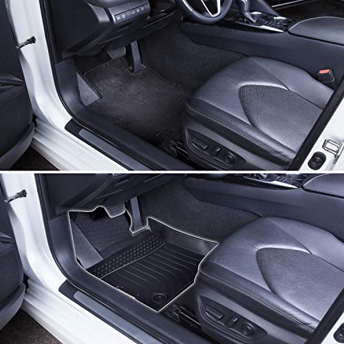 orealtrend Car Mats Replacement for Floor Liners Honda CR-V CRV 2012-2016 Heavy Duty All Weather Guard Black Front and Rear Car Carpet-Custom Fit-Tough Odorless - size: Floor Mats for Honda CR-V 2012-2016