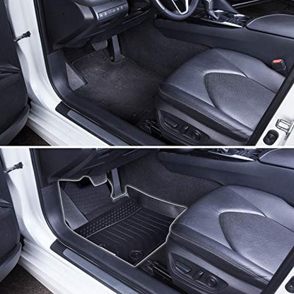 orealtrend Car Mats Replacement for Floor Liners Honda CR-V CRV 2012-2016 Heavy Duty All Weather Guard Black Front and Rear Car Carpet-Custom Fit-Tough Odorless - size: Floor Mats for Honda CR-V 2012-2016