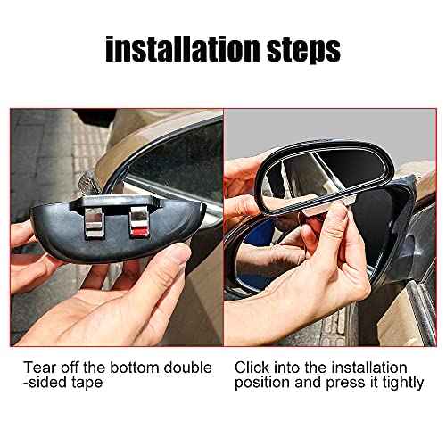 Car Blind Spot Mirror,Wide Angle Rearview Mirror,Adjustable Car Auxiliary Side Mirror Universal for Cars Truck,Left