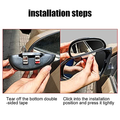 Car Blind Spot Mirror,Wide Angle Rearview Mirror,Adjustable Car Auxiliary Side Mirror Universal for Cars Truck,Left