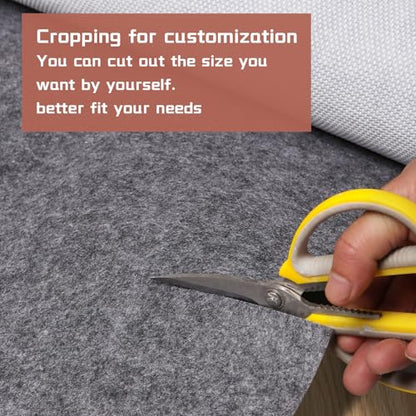 Garage Mats Oversize Garage Floor Paking Mat for Under Car, 8.8 x 22 Ft Non-Slip Gray Garage Flooring Carpets, Absorbent Oil Garage Parking Mat, Waterproof Mats - size: 8.8' x 22'