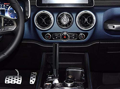 Abfer Black Shift Knob Weighted Car Gear Stick Shifter Extension Long Shifting Lever Handle Fit Most Manual Automatic Transmission Vehicle - color: Black