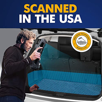Premium Cargo Liner for Nissan Armada 2017-2025- 100% Protection - Custom Fit Car Trunk Mat - All-Season Black Cargo Mat - 3D Shaped Laser Measured Trunk Liners for Infiniti QX80