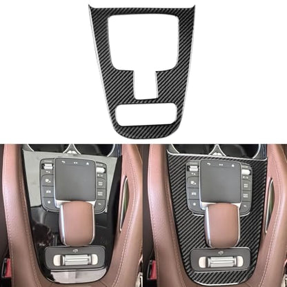 NVCNX Carbon Fiber Accessories for Mercedes Benz GLE 580 53 63 S AMG/GLS 450 580 63 AMG 2020-2026 2021 2022 2023 2024 2025 Center Console Gear Shift Panel Cover Interior Trim Overlay Sticker 1PC - color: Center Console Gear Shift Panel Trim B