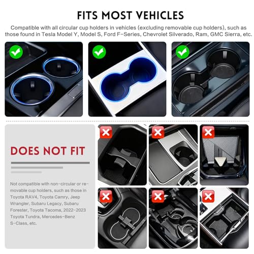 360° Rotation Car Desk for Laptop, Height-Adjustable Cup Holder Table, Wooden Car Food Tray & Laptop Mount Compatible with Tesla Model Y/3/S, Ford F150/Explorer/Maverick & Most Vehicles (Dark Walnut) - color: Dark Walnut