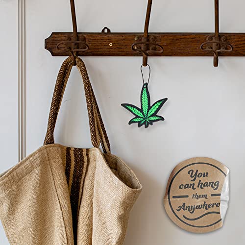 Funny Naughty Unique Car Air Fresheners Scented With Premium Oils By Fresh Fresheners (Weed Leaf) - color: Weed Leaf