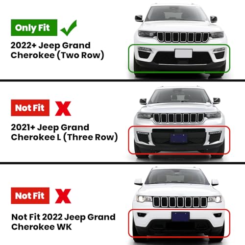 LASFIT Floor Mats & Trunk Mat for Jeep Grand Cherokee WL 2022-2025 2026 5-Seat (Include 4xe, NOT for L), All Weather TPE Custom Fit Car Mats Floor Liners Cargo Liner Cargo Mat Black - style: Grand Cherokee 5 Seats 22-26