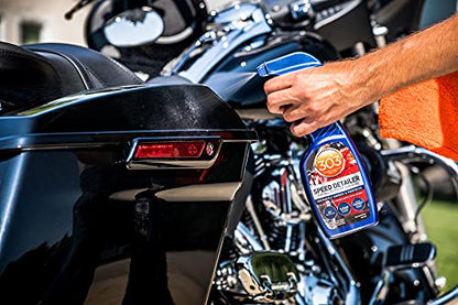 303 Products Speed Detailer - For All Exterior Automotive Surfaces - Instantly Shines And Protects Paint - Cleans Between Washes - UV Protection, 16 fl. oz. (30216CSR) Packaging May Vary - size: 16 Fl Oz (Pack of 1)