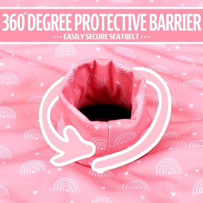 HunnmingRe 2 Pack Boho Car Seat Protector for Potty Training Waterproof Piddle Pad Cover from Spillages Nappy Leaks Toilet Training Anti Slip Backing Strollers Carseat Liner for Toddlers Babies - style: Boho