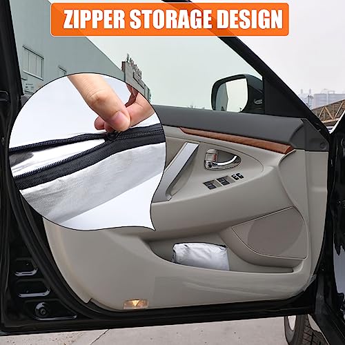 2026 Upgrade Front Windshield Sunshade fit for Mazda CX-5 2017-2026 Reflector Foldable Car Shade Automotive Windshield Sunshades for Mazda CX-5 Windshield Sun Shade |Keeps Your Vehicle Cool| - size: Fit for Mazda CX-5 2017-2026
