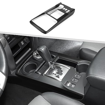 Jimen Compatible with Toyota 4Runner 2010-2023, Gear Shift Panel Cover Interior Trim Accessories (Matte Black) - color: Matt Black