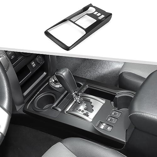 Jimen Compatible with Toyota 4Runner 2010-2023, Gear Shift Panel Cover Interior Trim Accessories (Matte Black) - color: Matt Black