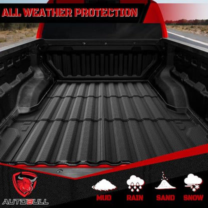 Truck Bed Mat Bed Liner Fit for Chevy Colorado/GMC Canyon 2023 2024 2025 2026 5FT Accessories, Not Fit Drop-in Liner - style: 3)2023-2026 |Colorado/Canyon Bed Mat (5FT)