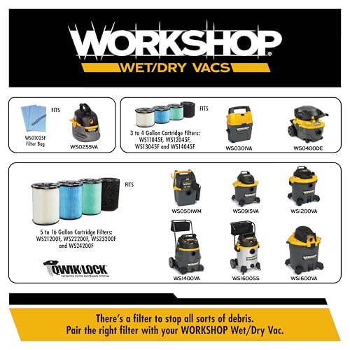 WORKSHOP Wet/Dry Vacs Shop Vacuum Accessories WS17802A Crevice Tool Attachment for Wet Dry Vacuum Cleaners, Fits 1-7/8-inch Extension Wands and Hoses - size: 1-7/8"