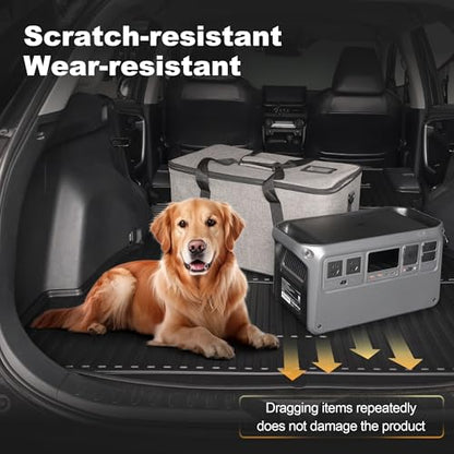 AOMSAZTO 2025 Cargo Mat: All Weather Cargo Liner Compatible with Toyota RAV4 (Include Hybrid) 2019-2025 Waterproof Trunk Mat TPE 3D Heavy Duty Rear Trunk Tray - style: 2019-2025 | For Toyota Rav4 Cargo Mat