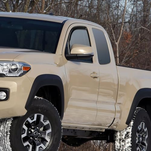Nilight Side Window Deflectors for Toyota Tacoma Access Cab/Tacoma Double Cab 2016-2023 Window Visors Rain Guards, Vent Shade for Fresh Air, Rain & Snow Protection, Wind Noise Reduction-2PCS