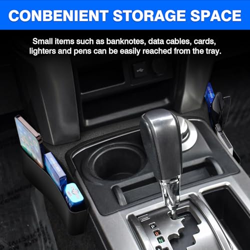 Autorder Gear Shift Organizer for 2010-2024 Toyota 4Runner Accessories Center Console Organizer Gear Shift Organizer Insert Tray - size: 2010-2024 Toyota 4Runner