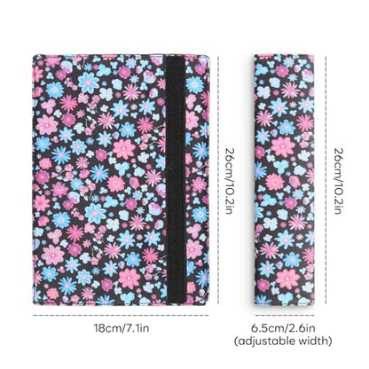 2 PCS Seat Belt Cover Pad, Soft and Cute Seat Belt Protector, Universal Car Accessories and Interior Decor (Floral Print)