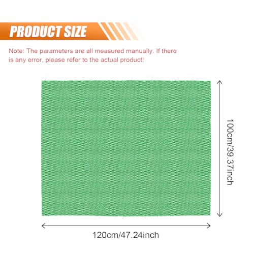 Car Roof Non-Slip Rug Pad, PVC Car Roof Cargo Bag Protective Mat, 47'' x 39.4'' Rooftop Cargo Carrier Bag, Multipurpose Home Liner for Kitchen, Bathroom, Shoe Liner (Green) - size: Green