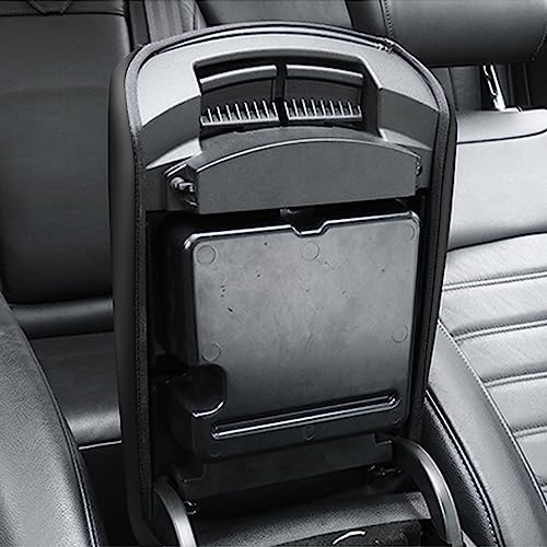 Center Console Armrest Cover for Ford Edge 2015-2024 Black