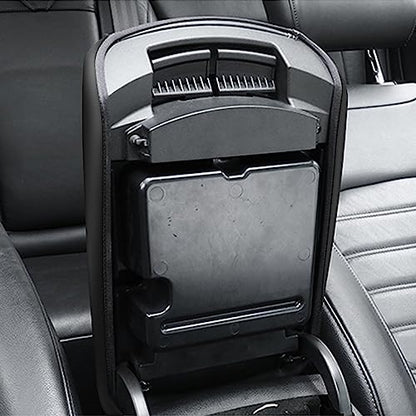 Center Console Armrest Cover for Ford Edge 2015-2024 Black