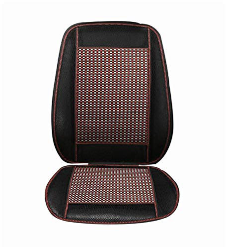 Autopeck Cooling Car Seat Covers Protector Cushion Standard Size Full Air Flow Ventilated Cover Pad Mat Breathable for Car Seat Driver Auto Chair Pads - color: red