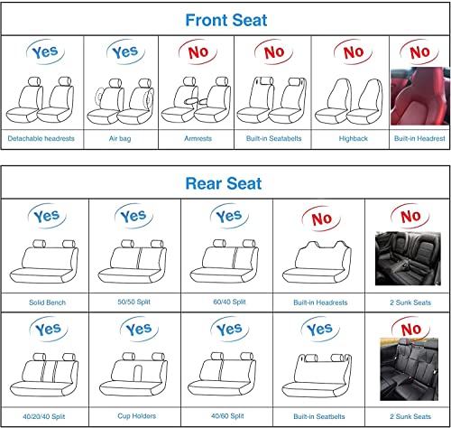 Car Seat Covers Front Seats, Super Luxurious Heavy Universal Duty Waterproof Leather Automotive Vehicle Cover for Cars SUV Pick-up Truck, Non-Slip Seat Pink Car Accessories (2 PCS Front/Light purple) - color: 2 PCS Front/Light purple