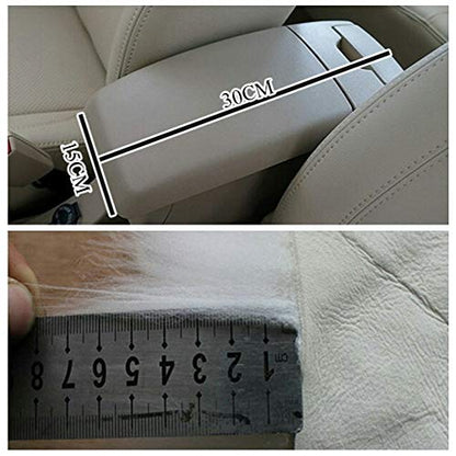 Auto Center Console Cover, Console Cover Armrest Pads, Warm Winter Sheepskin Wool Car Armrest Seat Box Pad Cushion Protector Universal Fit (Bright Red) - color: Bright Red