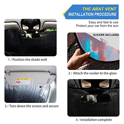 Palm Trees Beautiful Sunset on The Tropical Sea Beach Car Windshield Sun Shade Blocks UV Rays Sun Visor Protector Foldable Sun Reflector to Keep Your Vehicle Cool - color: Beach Sunset 2