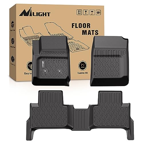 Nilight TPE Floor Mats for Chevy Colorado GMC Canyon Crew Cab 2015 2016 2017 2018 2019 2020 2021 2022,All Weather Custom Fit Heavy Duty Floor Liners - color: 2015-2022 Chevy Colorado GMC Canyon|Crew cab|