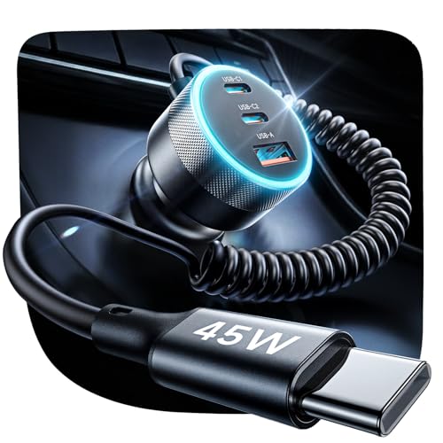 LISEN 90W for iPhone 17 16 15 Pro Max Car Charger USB C Fast Charge, Super Fast for iPhone 15 16 17 Pro Car Charger Type C Adapter for iPhone 17/17 Pro/Air/17e/16/15 Pro Max/Plus/16e, iPad