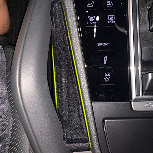 Front Row Armrest Box Storage Tray Compatible with Porsche Cayenne 2019-2025 Phone Container Armrest Organizer Handle Pocket ABS Tray Insert - size: for Cayenne 2019-2026