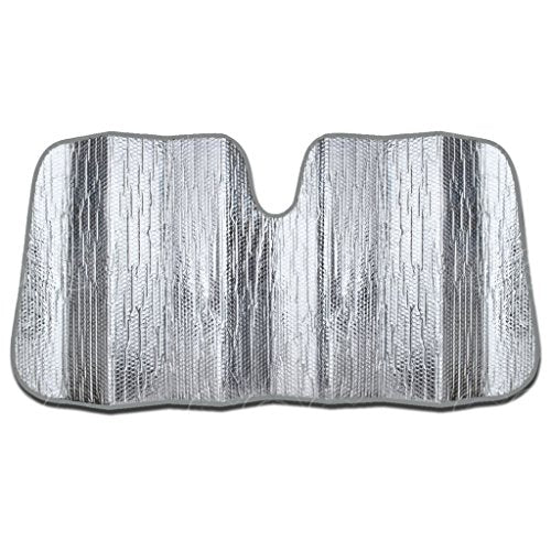 BDK Car Windshield Sun Shade - Jumbo Size Windshield Sun Shade Accordion Fold Style for Car Windshield - Heatshield Sunshade for Car, Truck, SUV - Car Window Shades Front Windshield - 65 x 27 in