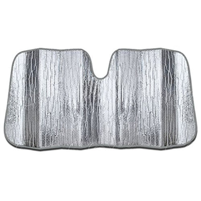 BDK Car Windshield Sun Shade - Jumbo Size Windshield Sun Shade Accordion Fold Style for Car Windshield - Heatshield Sunshade for Car, Truck, SUV - Car Window Shades Front Windshield - 65 x 27 in