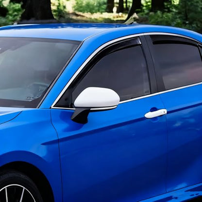 in-Channel Window Visors Rain Guards for Toyota Camry 2018-2024 Window Wind Deflectors Sun Visor Vent Shades Smoke Tinted - size: For Camry 2018-2024