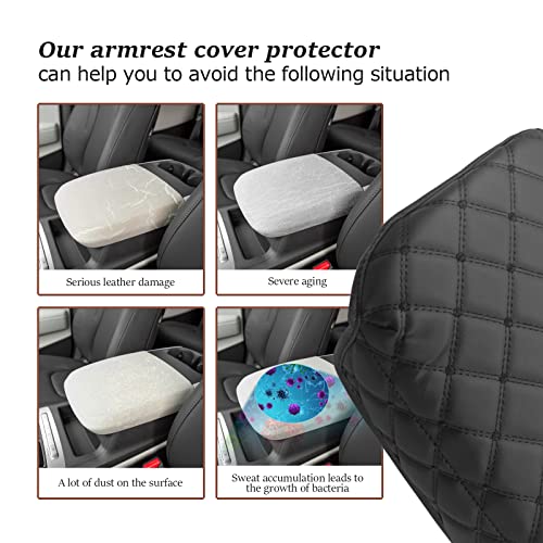 SKTU for 2026 2025 2024 2023 2022 Kia Carnival Center Console Cover KA4 MPV Seat Box Cover Kia Carnival 2024 2025 2026 Accessories Center Console Cushion 2023 2024 2025 2026 Carnival Armrest Cover - color: For 2022-2026 Carnival