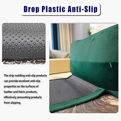 Non-Slip Head Pillow for Recliners - Neck Support Cushion with Velvet Cover for Pain Relief at Home, Office and Travel (Green) - color: Green