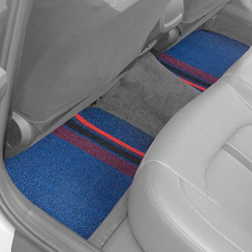 FH Group Car Floor Mats - DIY Ultra Waterproof Trimmable Non-Slip Vinyl Floor Mats, Blue - color: BLUE