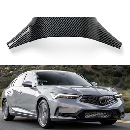 for Honda Civic 2022 2023 2024 11th Gen Accessories ABS Carbon Fiber Decals Interior Stickers - color: Steering Wheel Back Cover