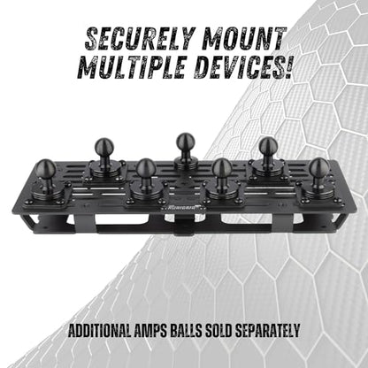 Bulletpoint RubiGrid Metal Dash Mount Phone Holder Multi-Device Mount Compatible with 2023+ Ford Super Duty (Spring-Loaded) - style: Spring-Loaded
