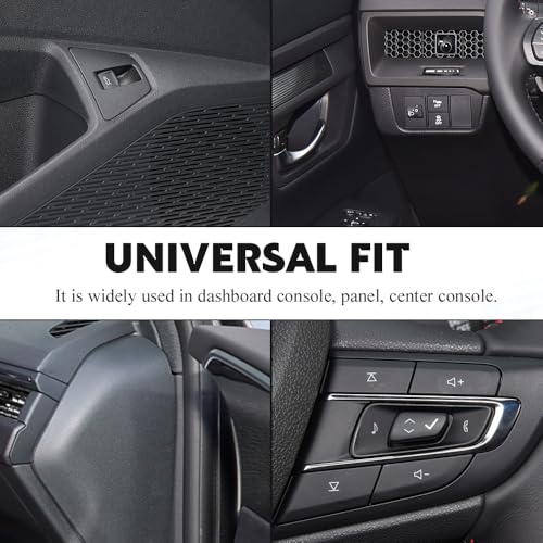 20 PCS Dashboard Trim Clips, Front Console Dash Metal Retainer Clips, Automotive Dashboard Trim Retainer Clip, Universal Interior Clip Fasteners Accessories Replacement for Most Cars