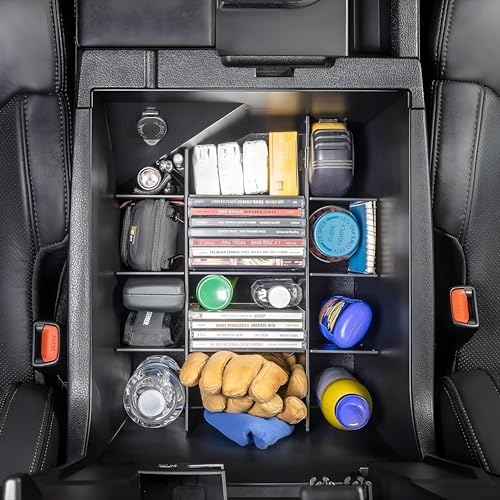 Vehicle OCD - Center Console Organizer for Toyota Tundra (2014-2021) - Made in USA - SLX103 - size: 2014-2021, style: Center Console Organizer
