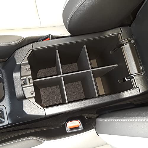 Vehicle OCD - Center Console Organizer for Toyota RAV4 (SE, Limited, Platinum ONLY) (2013-2018) - Made in USA - SLX139 - size: 2013-2018 (SE/Limited/Platinum)